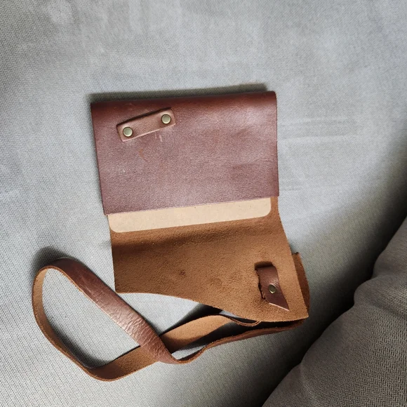 Portland Leather Brown Journal with Strap Detail - Picture 4 of 4